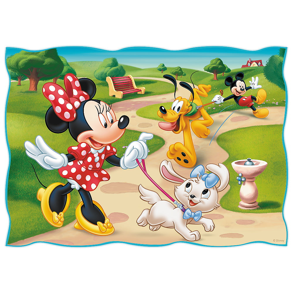 Puzzle trefl 4in1 mickey mouse ziua deosebita