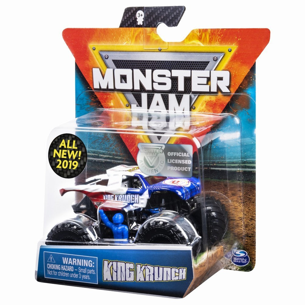 Monster jam metalica king krunch scara 1 la 64