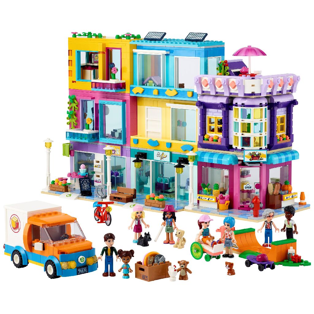 Lego friends cladirea de pe strada principala 41704