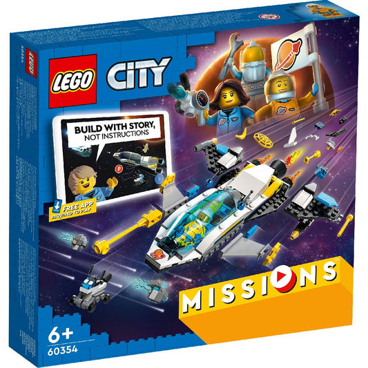 Lego city misiuni de explorare spatiala pe marte 60354