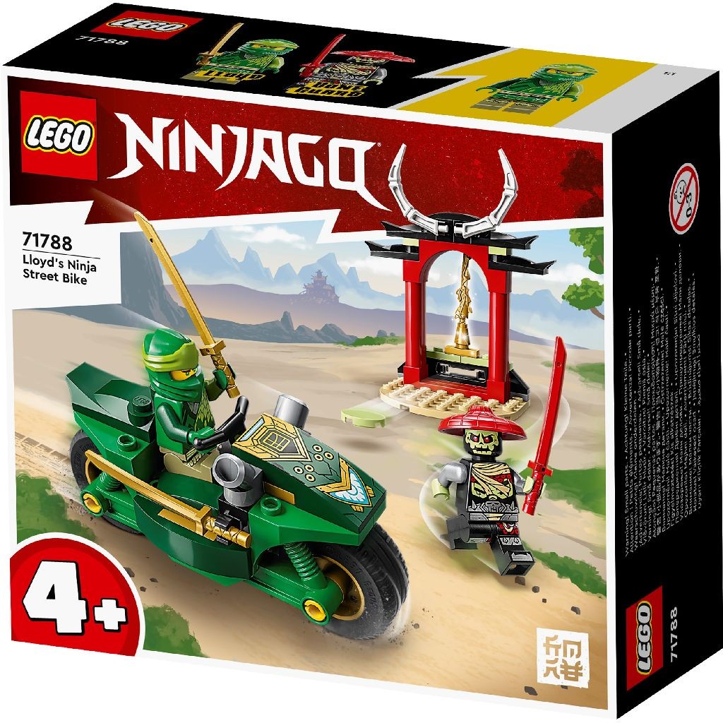 Lego ninjago motocicleta de strada ninja a lui lloyd 71788