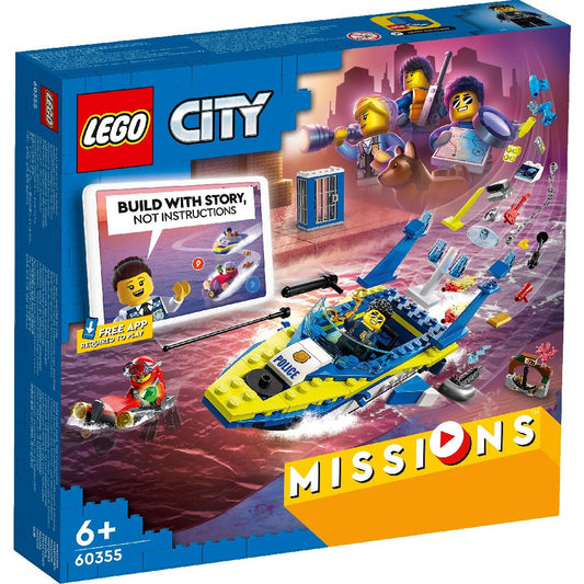 Lego city misiunile politiei apelor 60355