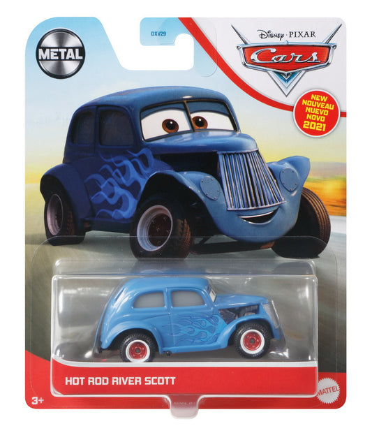 Masinuta metalica cars3 personajul hot rod river scott