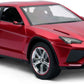 Masina cu telecomanda lamborghini urus visiniu cu scara 1 la 14