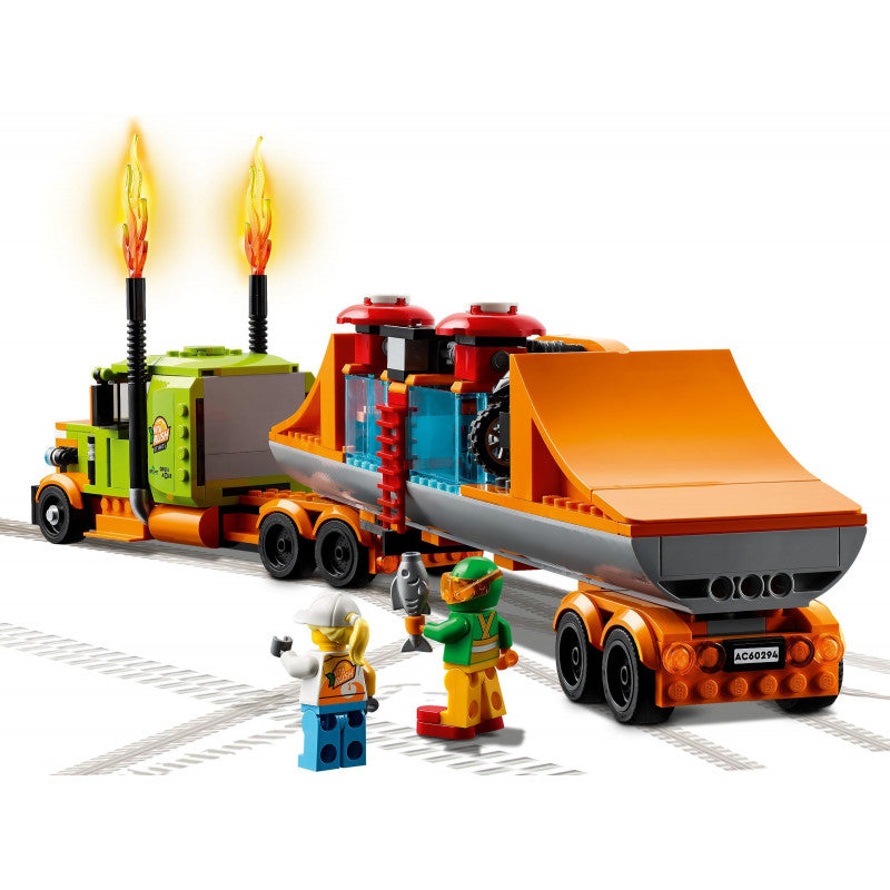 Lego city camion de cascadorii 60294