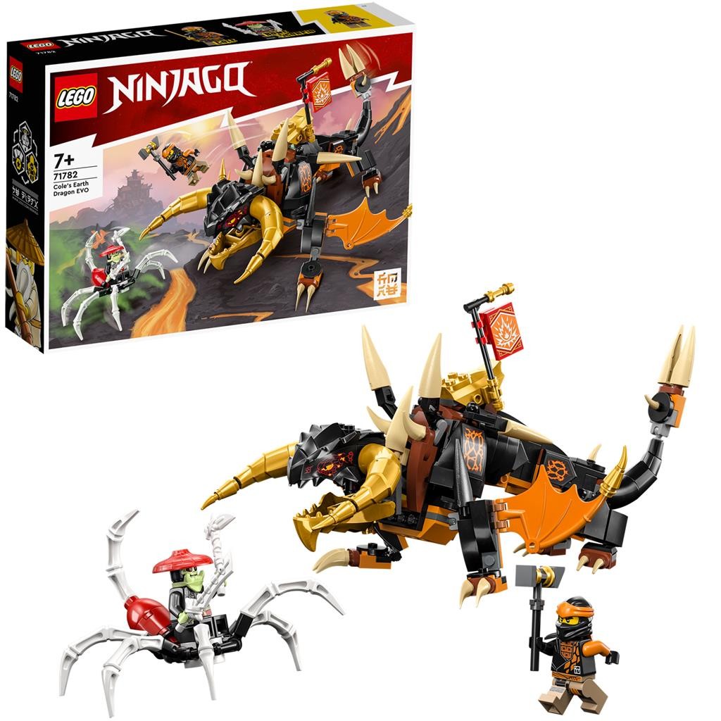 Lego ninjago dragonul de pamant evo a lui cole 71782