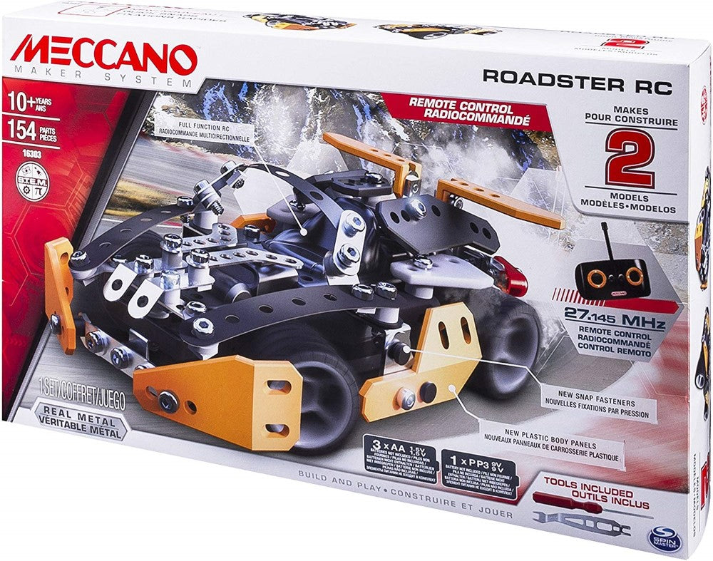 Meccano roadster radiocomandat 2in1