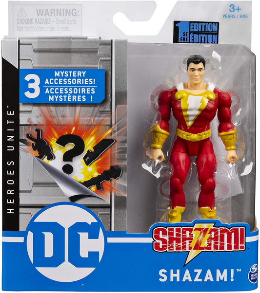 Figurina shazam 10cm flexibila si cu accesorii