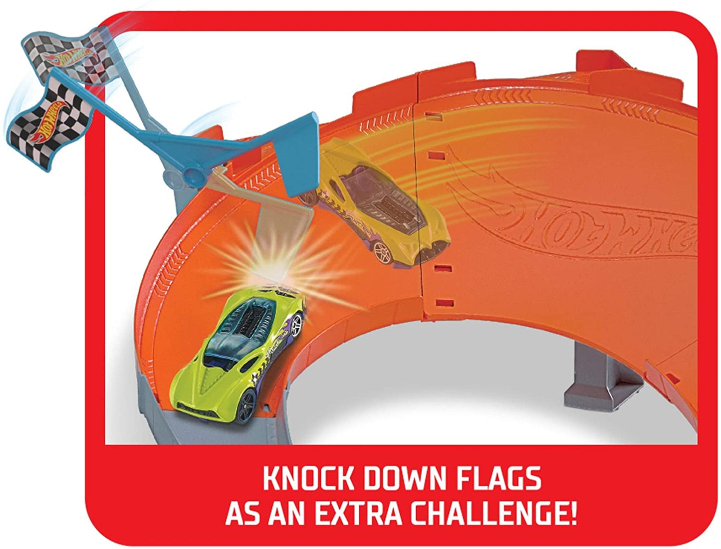 Hot wheels circuit pentru drift cu lansator si masinuta exclusiva