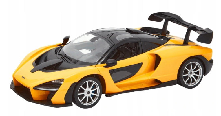 Masina cu telecomanda mclaren senna galben cu scara 1 la 14