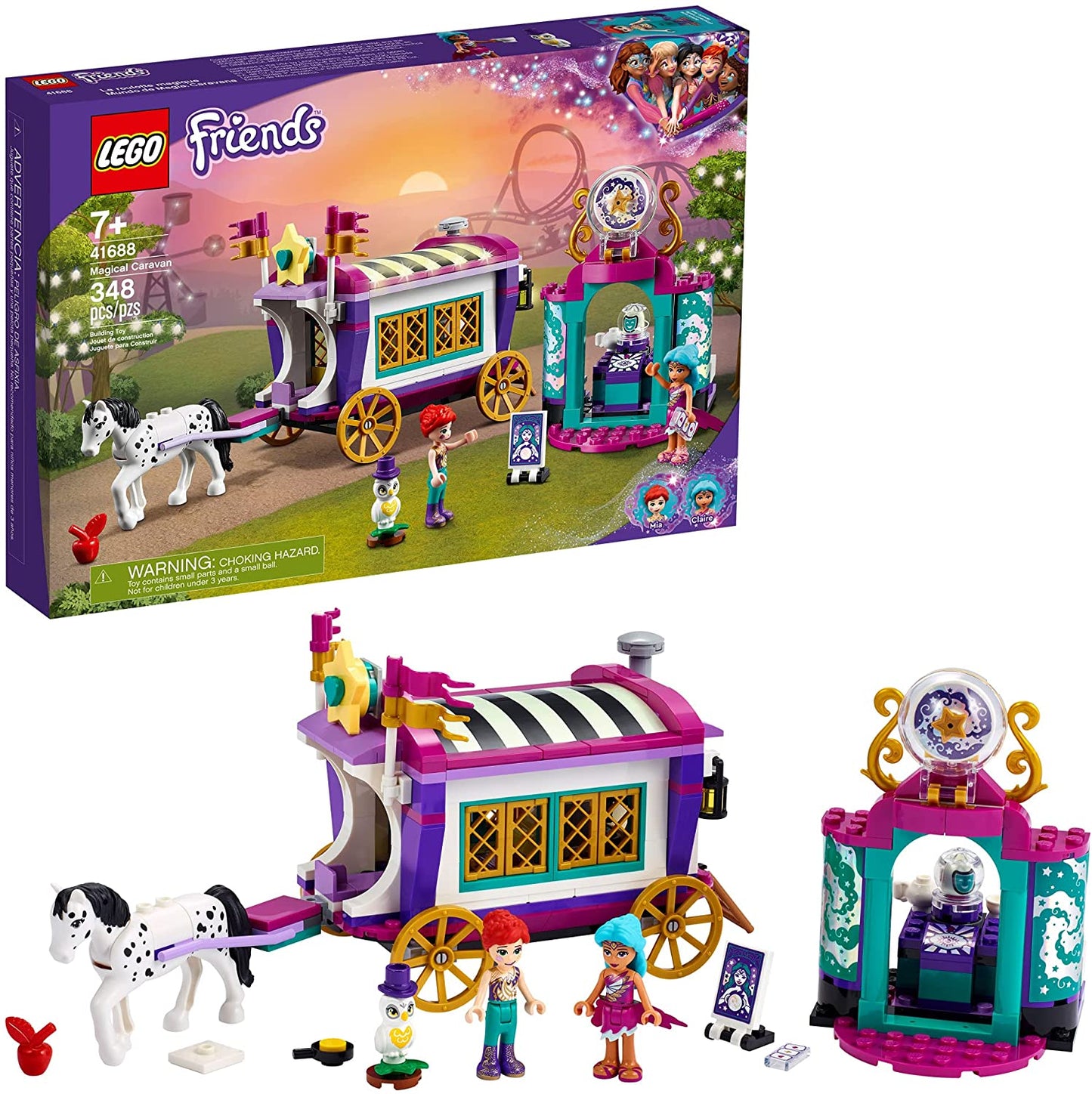 Lego friends caravana magica 41688