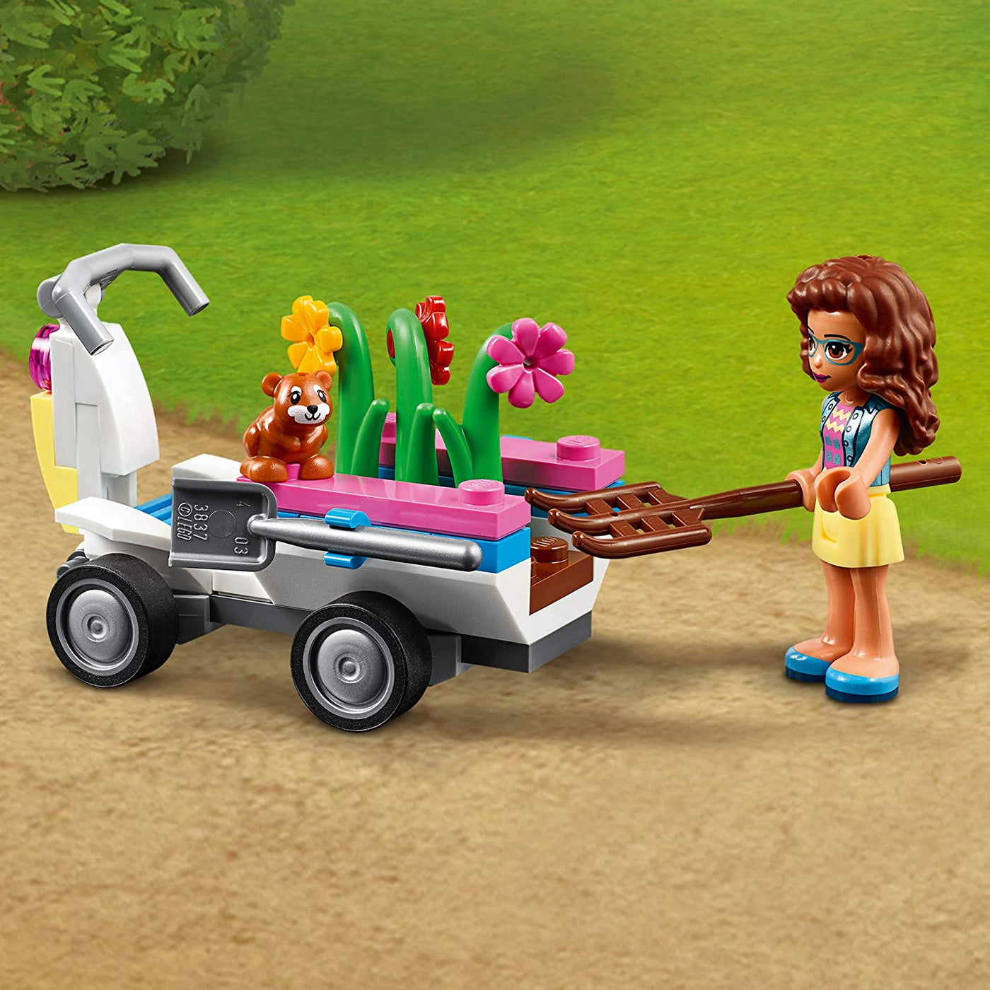 Lego friends gradina cu flori a oliviei 41425