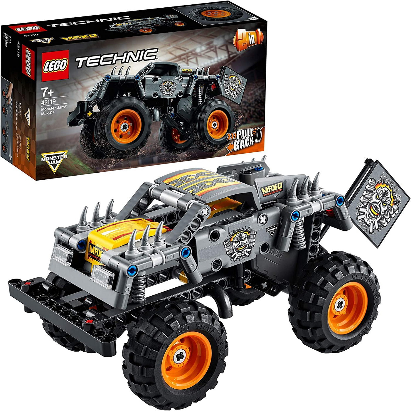 Lego technic monster jam max-d 42119