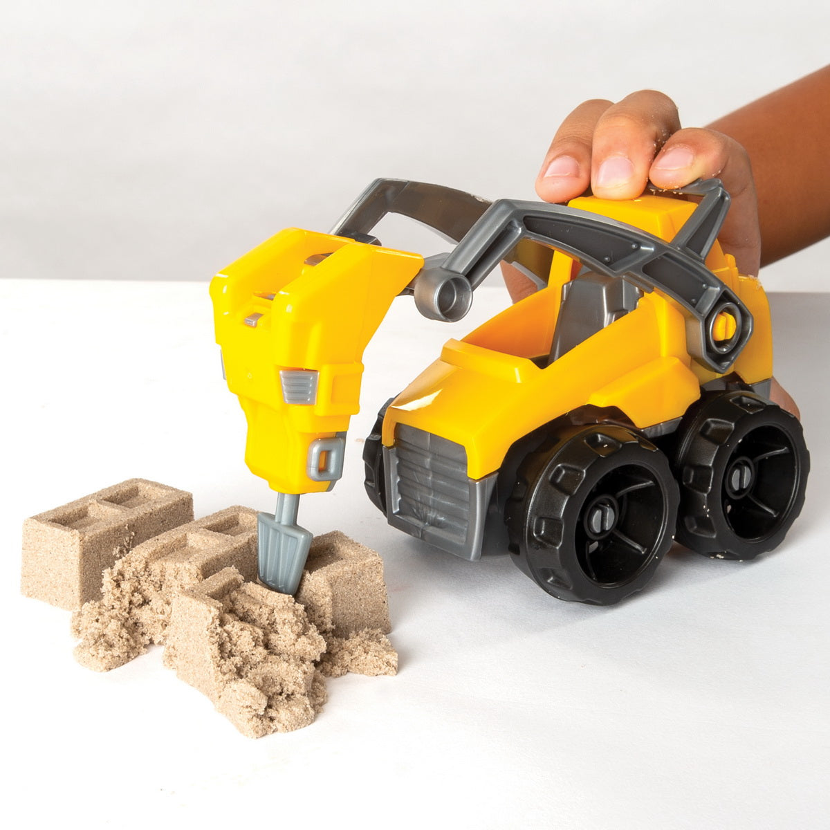 Kinetic sand set pentru constructii 2in1