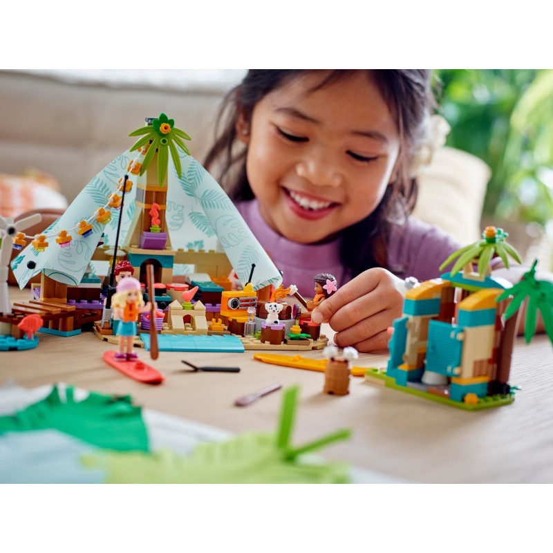 Lego friends camping luxos de plaja 41700