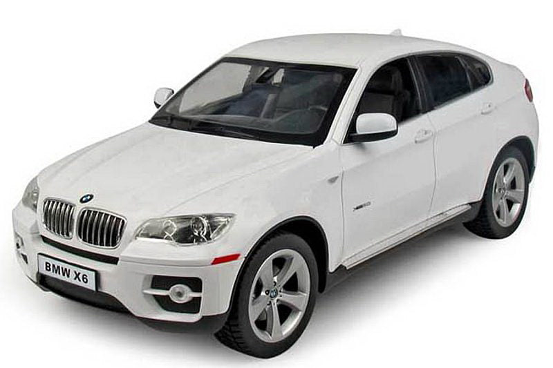 Masinuta metalica bmw x6 alb scara 1 la 24