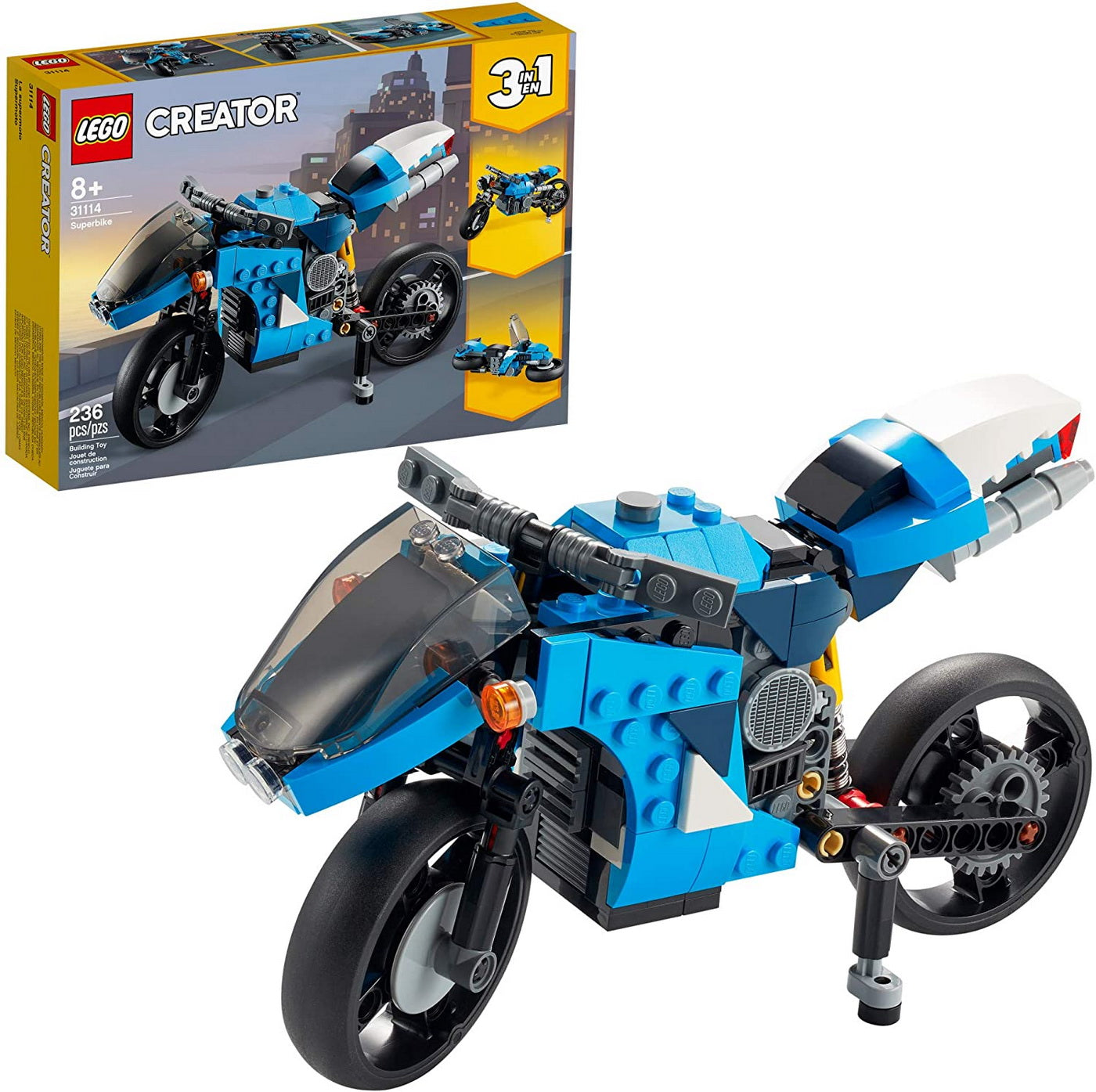 Lego creator super motocicleta 31114