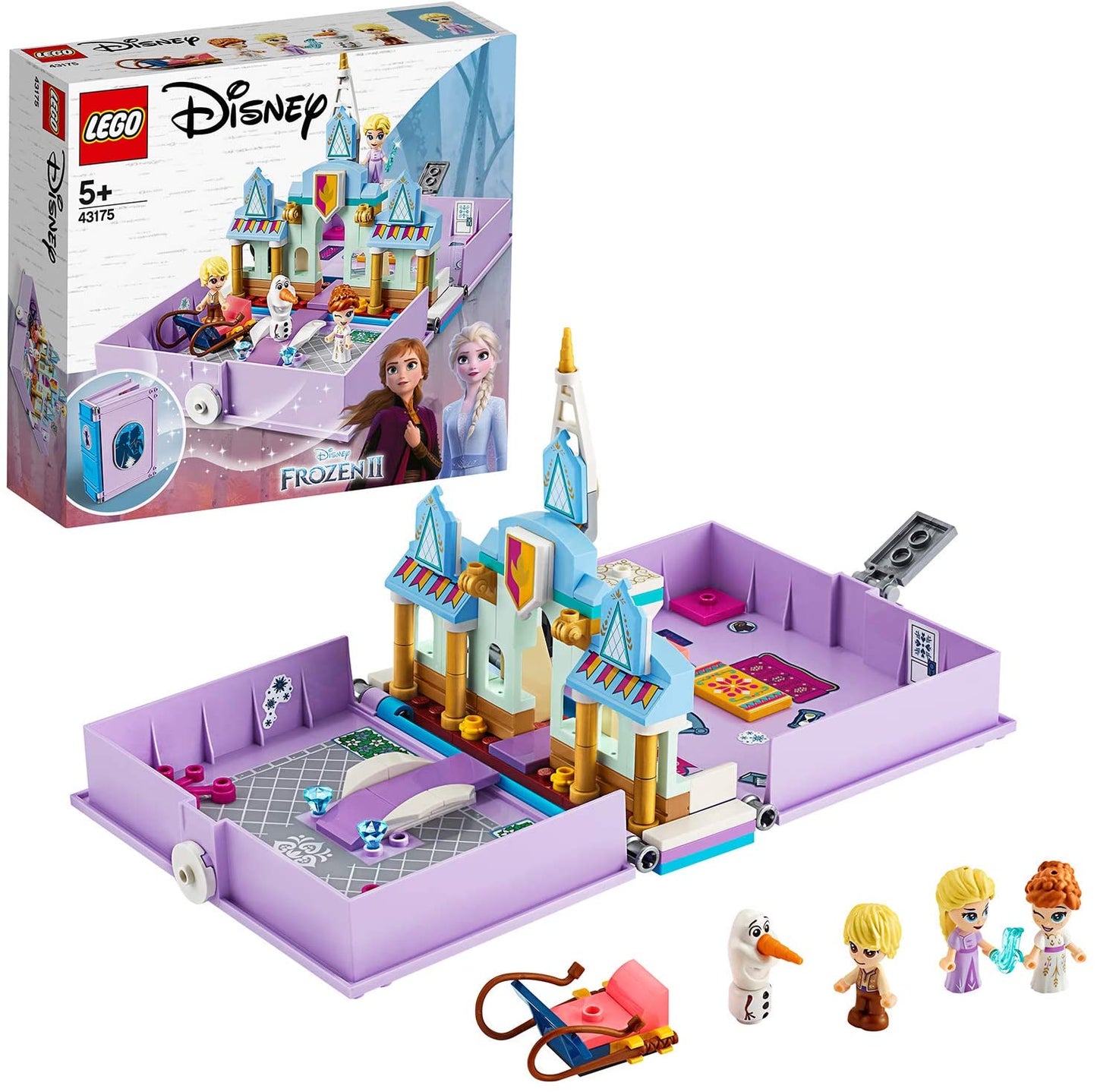 Lego aventuri din cartea de povesti cu anna si elsa