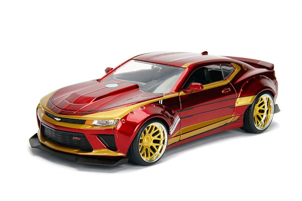 Macheta metalica ironman chevy camaro 2016 scara 1 la 24