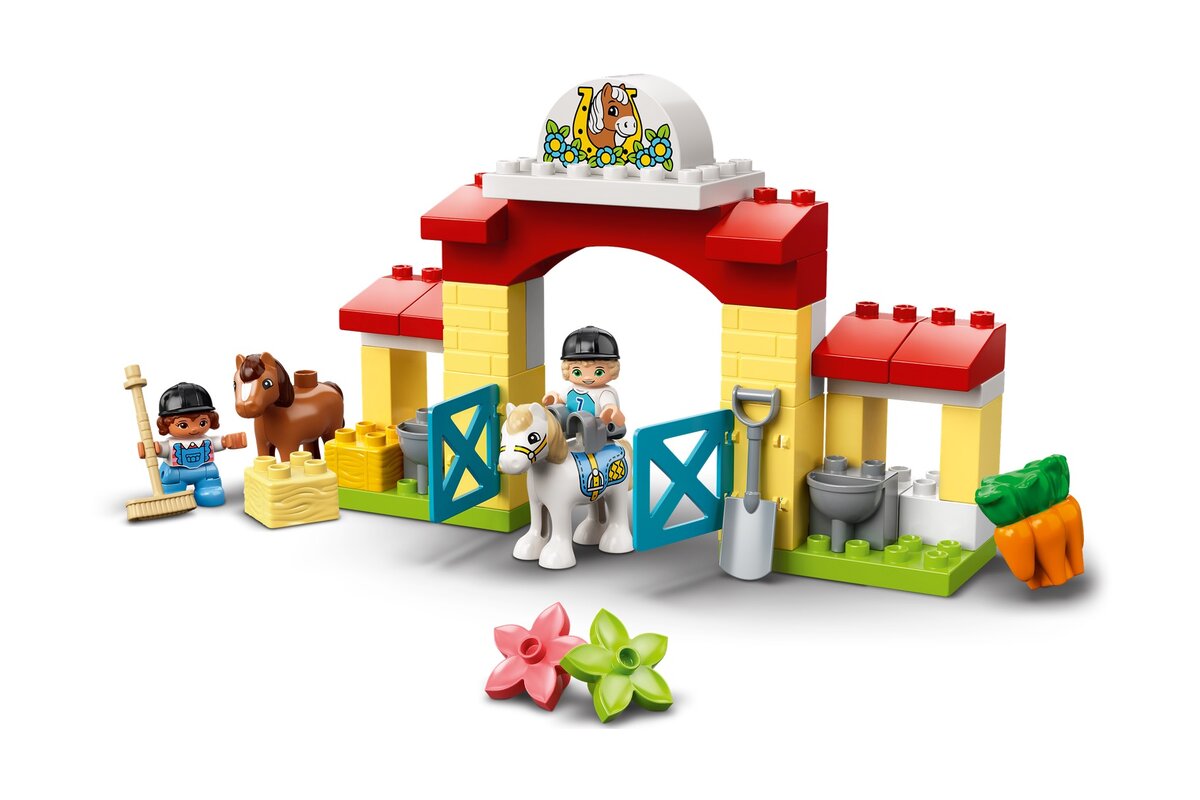 Lego duplo  grajd pentru cai si ingrijirea poneilor 10951