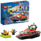 Lego city barca de salvare a pompierilor 60373