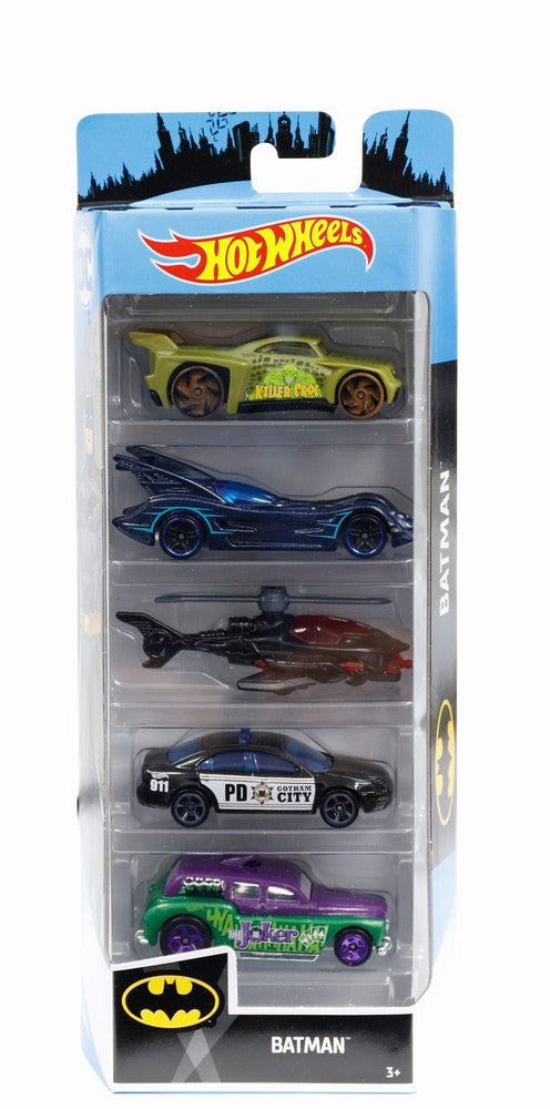 Set 5 masini hot wheels batman