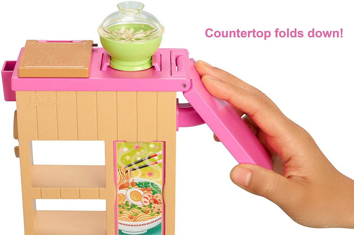 Barbie set de joaca pregateste noodles