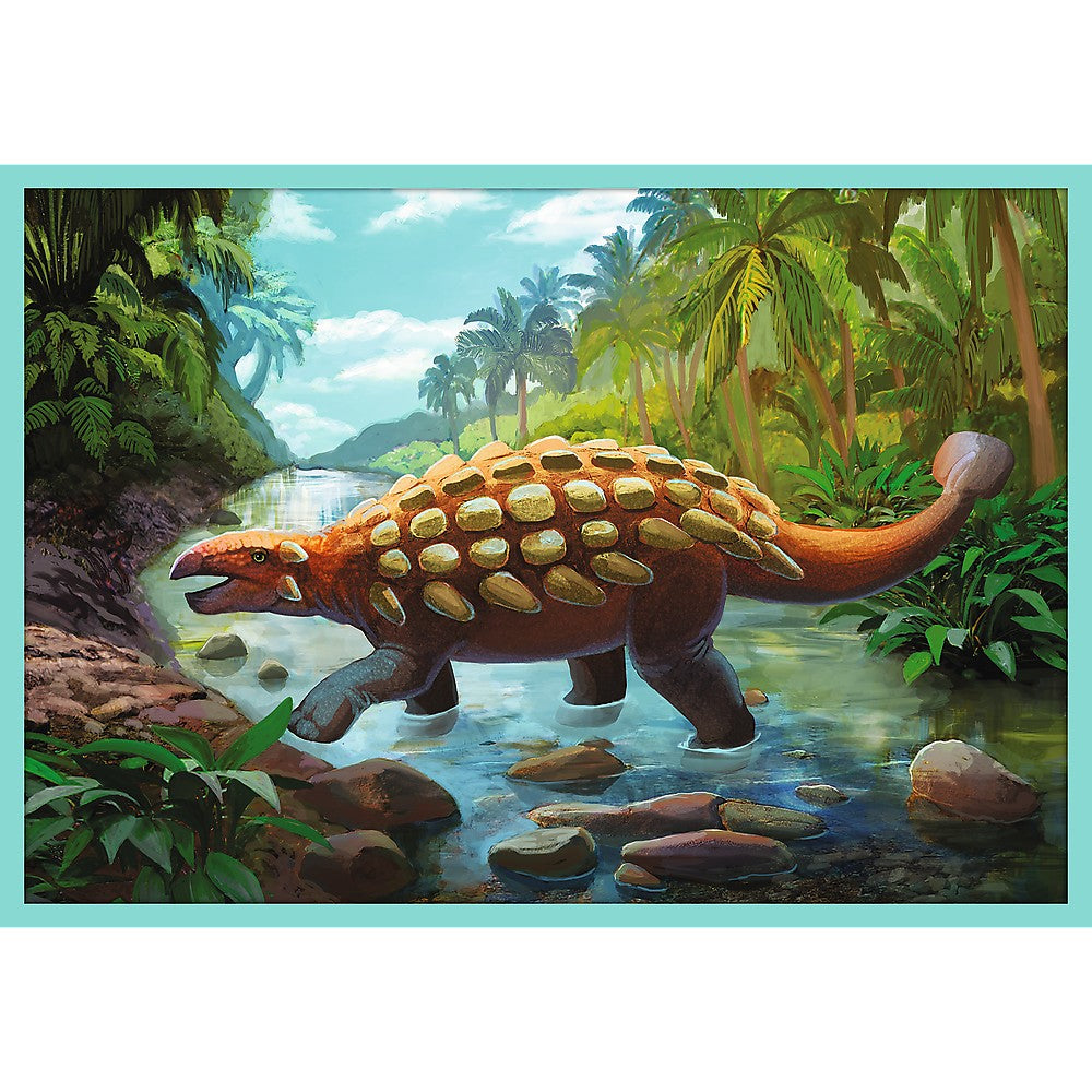 Puzzle trefl 10in1 lumea dinozaurilor