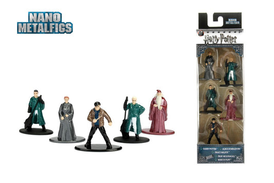 Harry potter set 5 figurine metalice scara 1 la 65