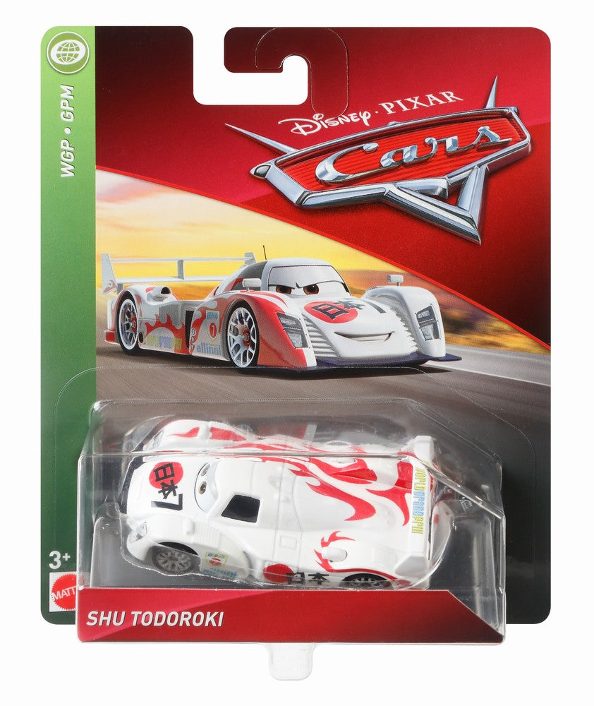 Cars 3 personaj die cast shu todoroki