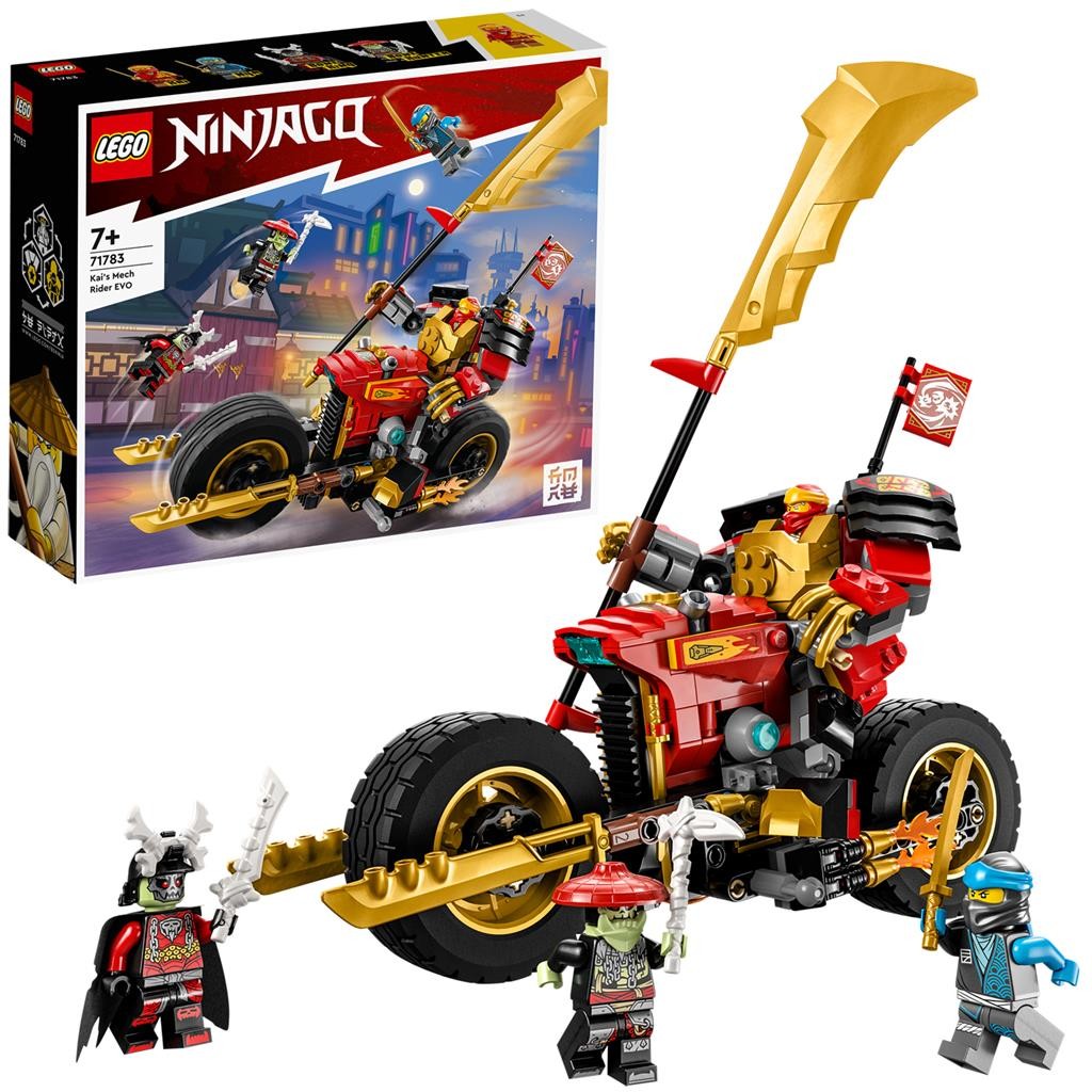 Lego ninjago motocicleta robot evo a lui kai 71783