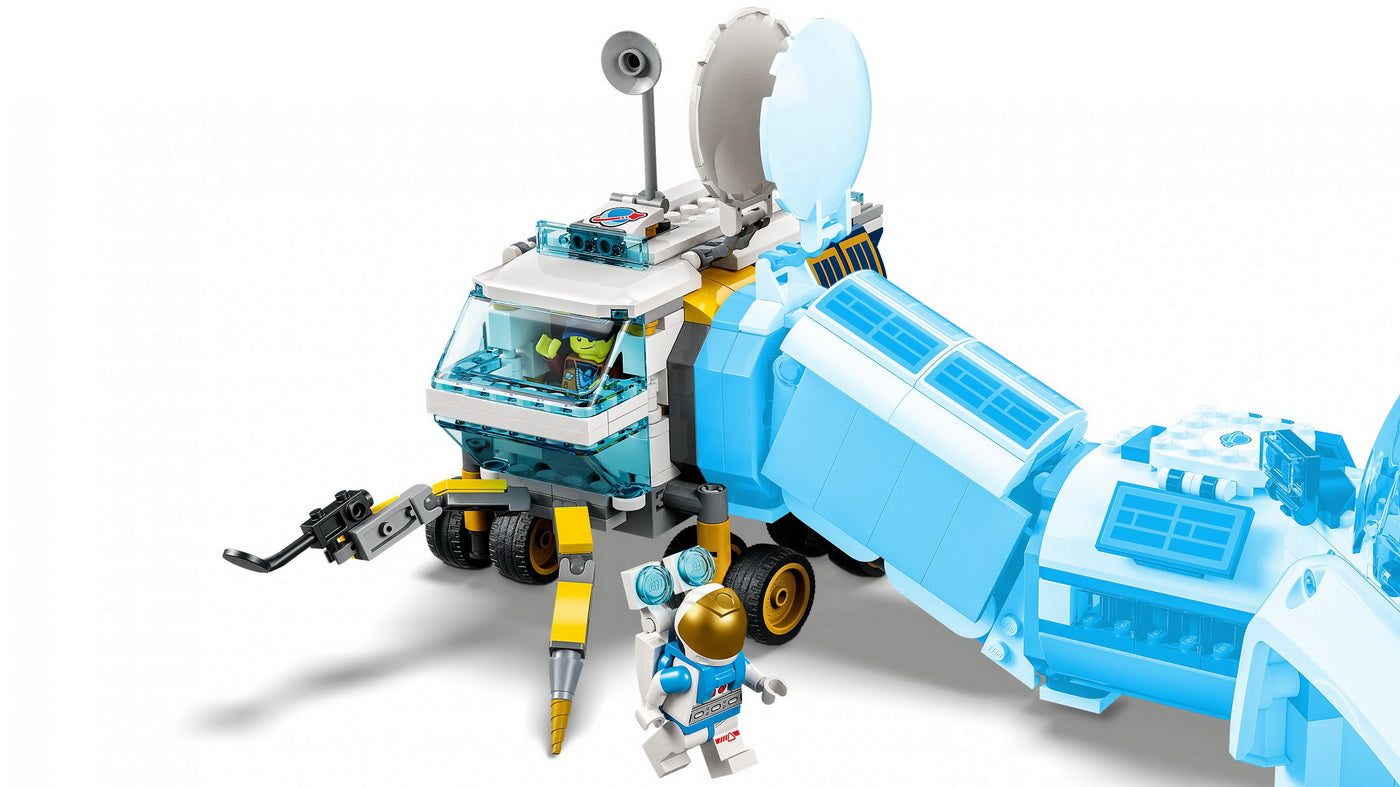 Lego city vehicul de recunoastere selenara 60348