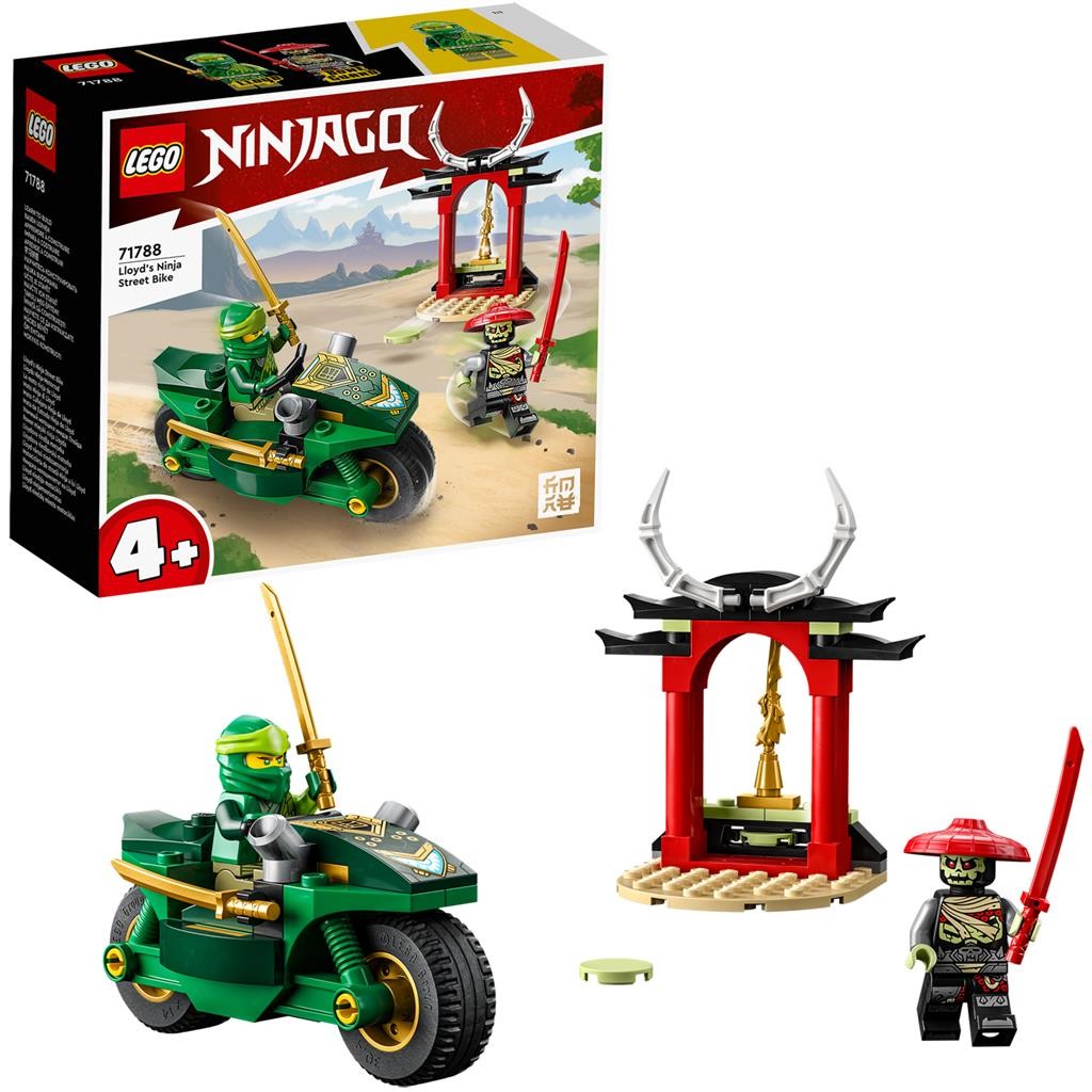 Lego ninjago motocicleta de strada ninja a lui lloyd 71788