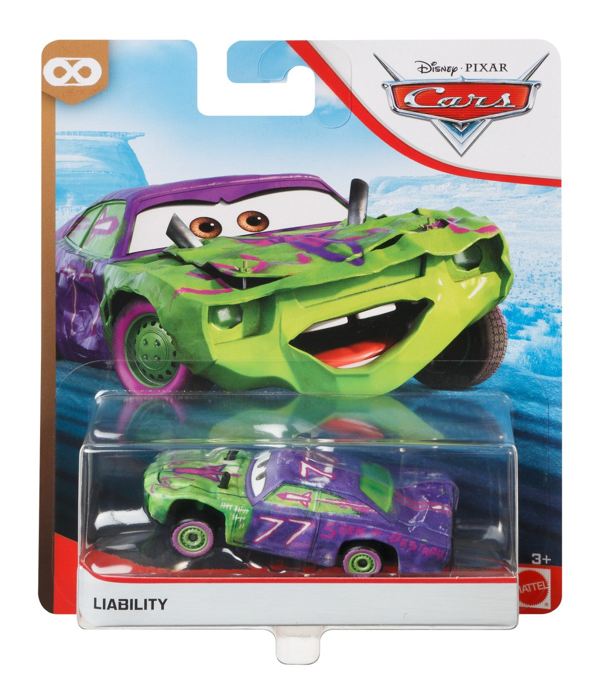 Masinuta metalica cars3 personajul liability