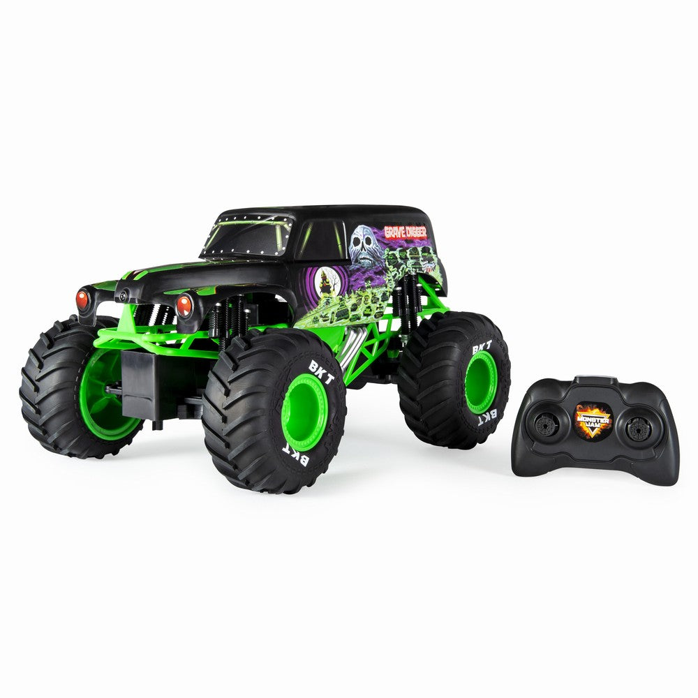 Monster jam rc grave digger scara 1 la 15