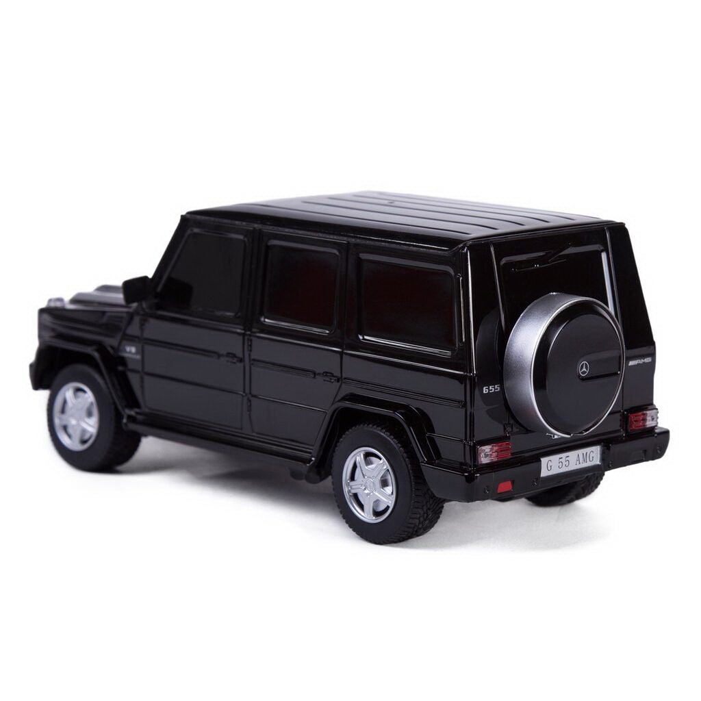 Masina cu telecomanda mercedes-benz g55 negru cu scara 1 la 24