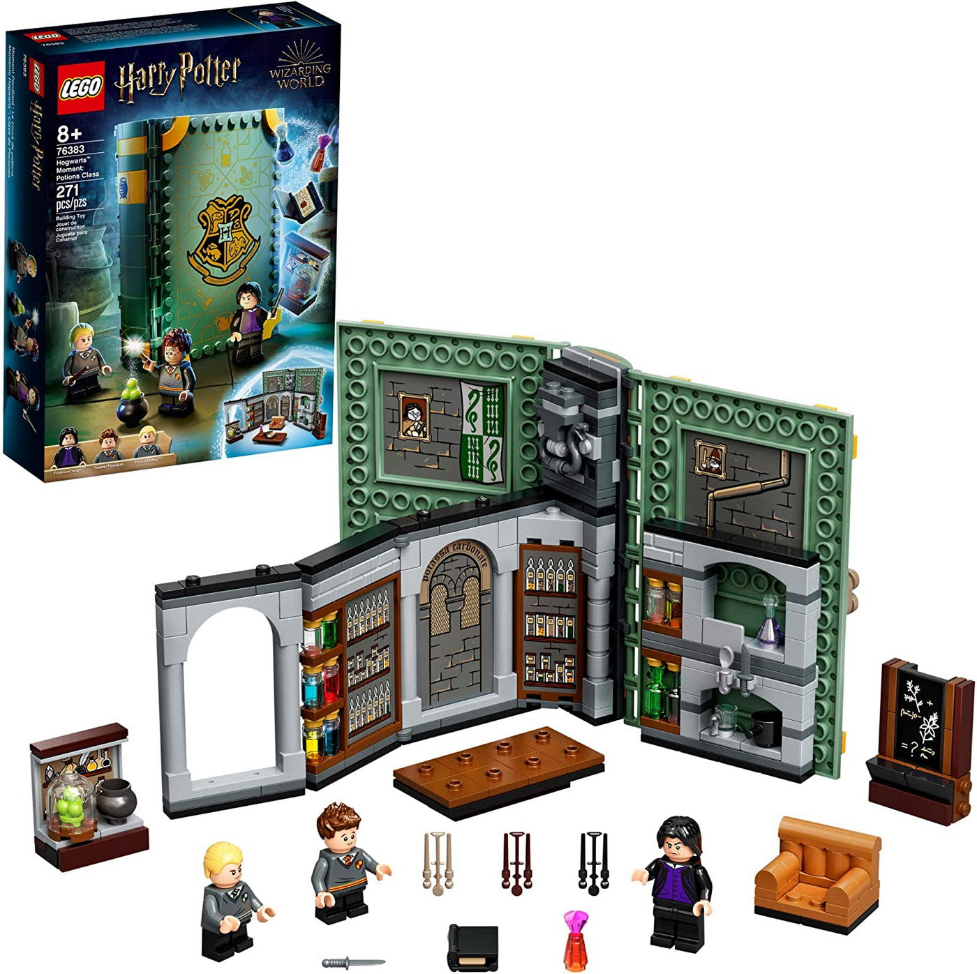 Lego harry potter  moment hogwarts: lectia de potiuni 76383