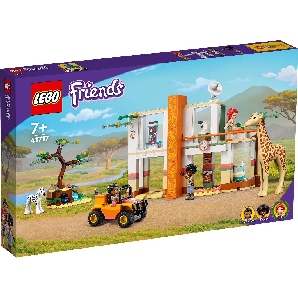 Lego friends salvarea animalelor salbatice cu mia 41717