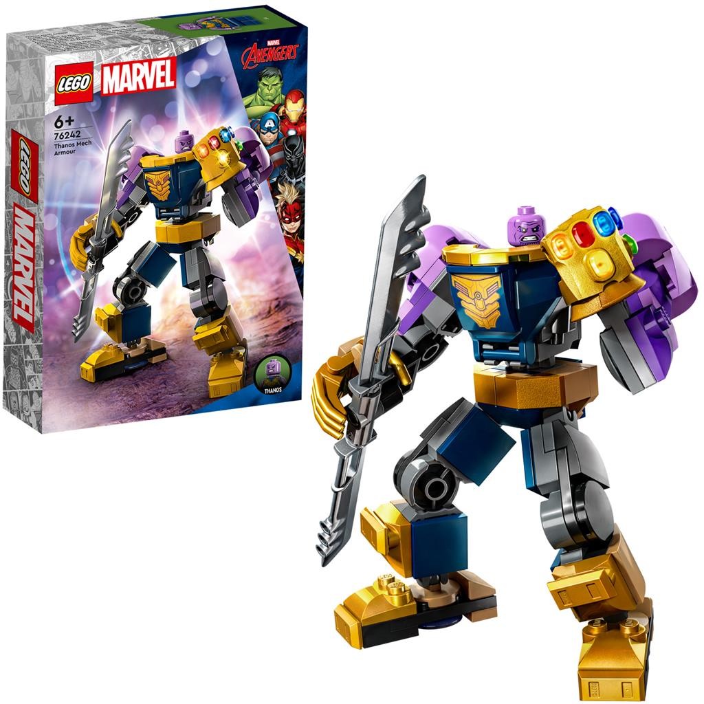 Lego super heroes armura de robot a lui thanos 76242