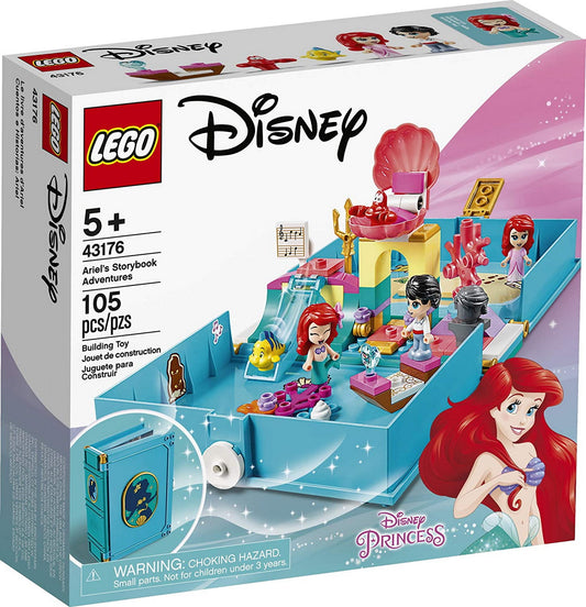 Lego  disney aventuri din cartea de povesti cu ariel 43176