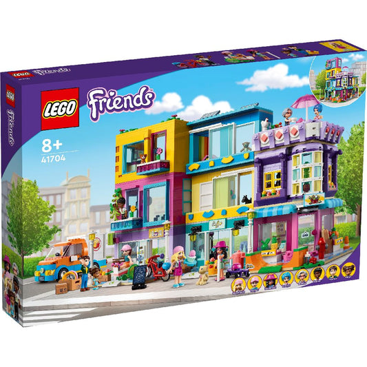 Lego friends cladirea de pe strada principala 41704