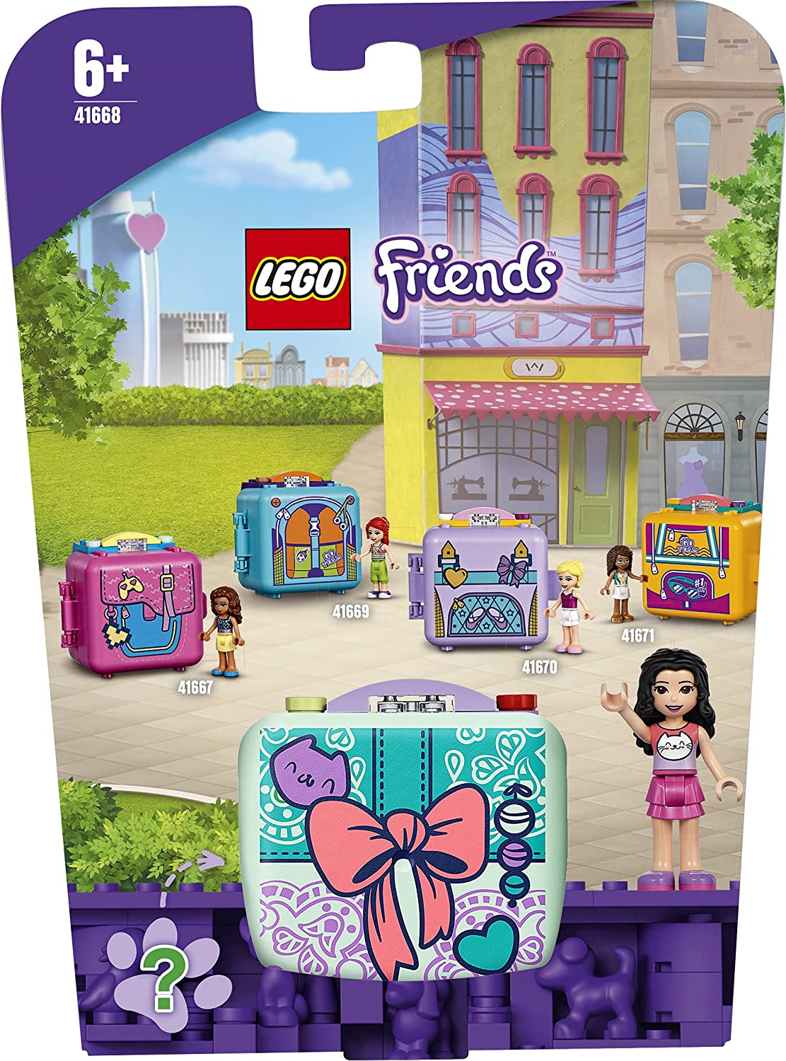 Lego friends cubul de moda al emmei 41668