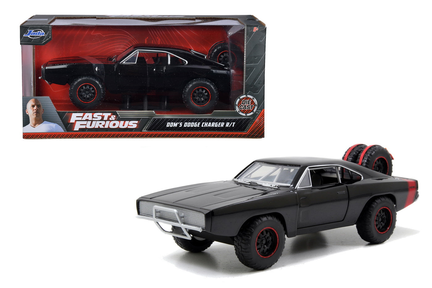 Masinuta fast and furious 1970 dom's dodge charger scara 1:24