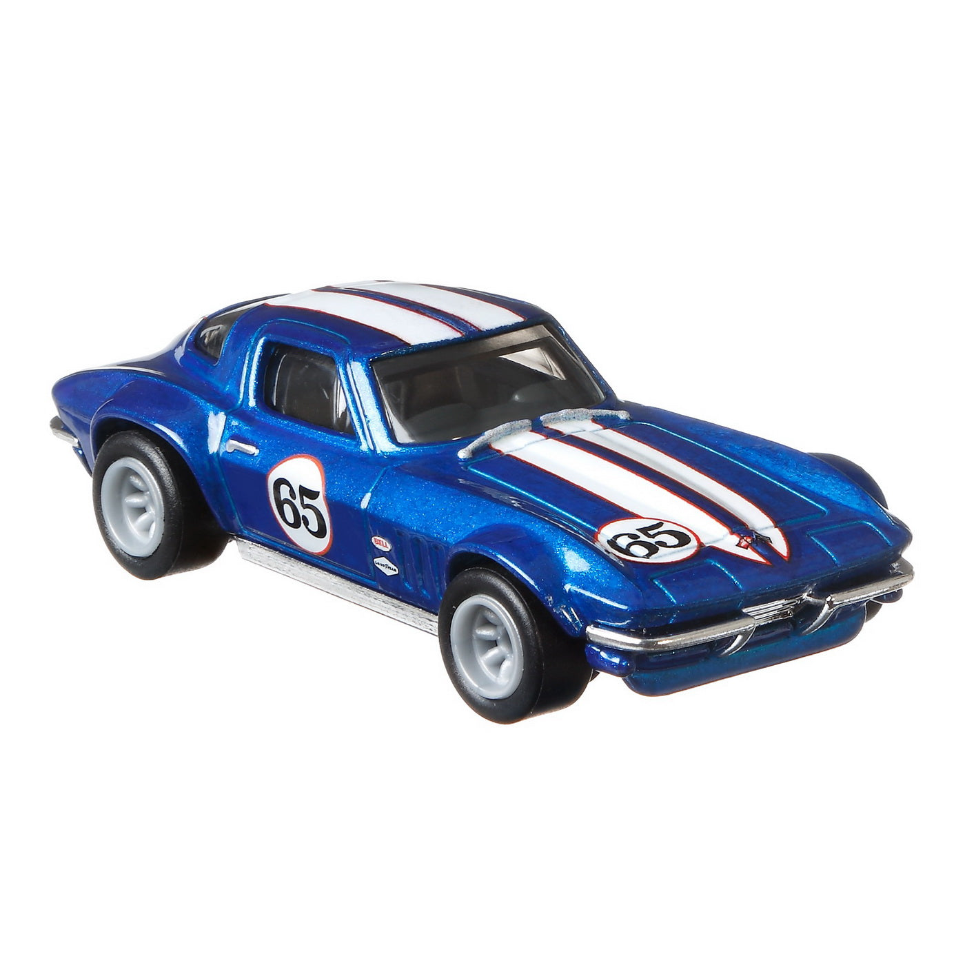 Hot wheels transportator fleet flyer cu masinuta custom corvette stingray coupe scara 1:64