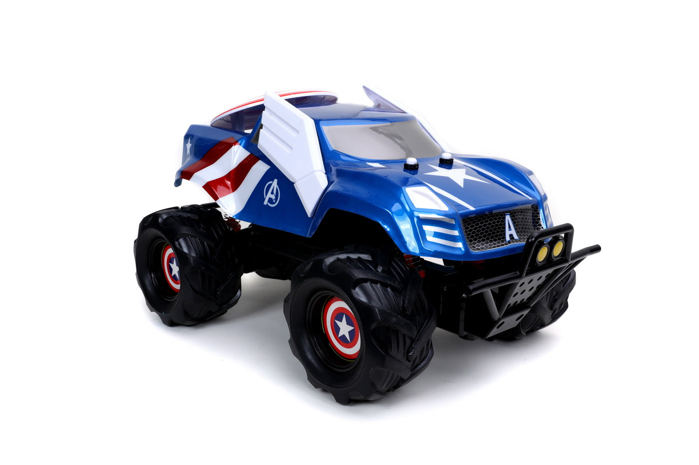 Masinuta cu telecomanda marvel rc captain america scara 1:14