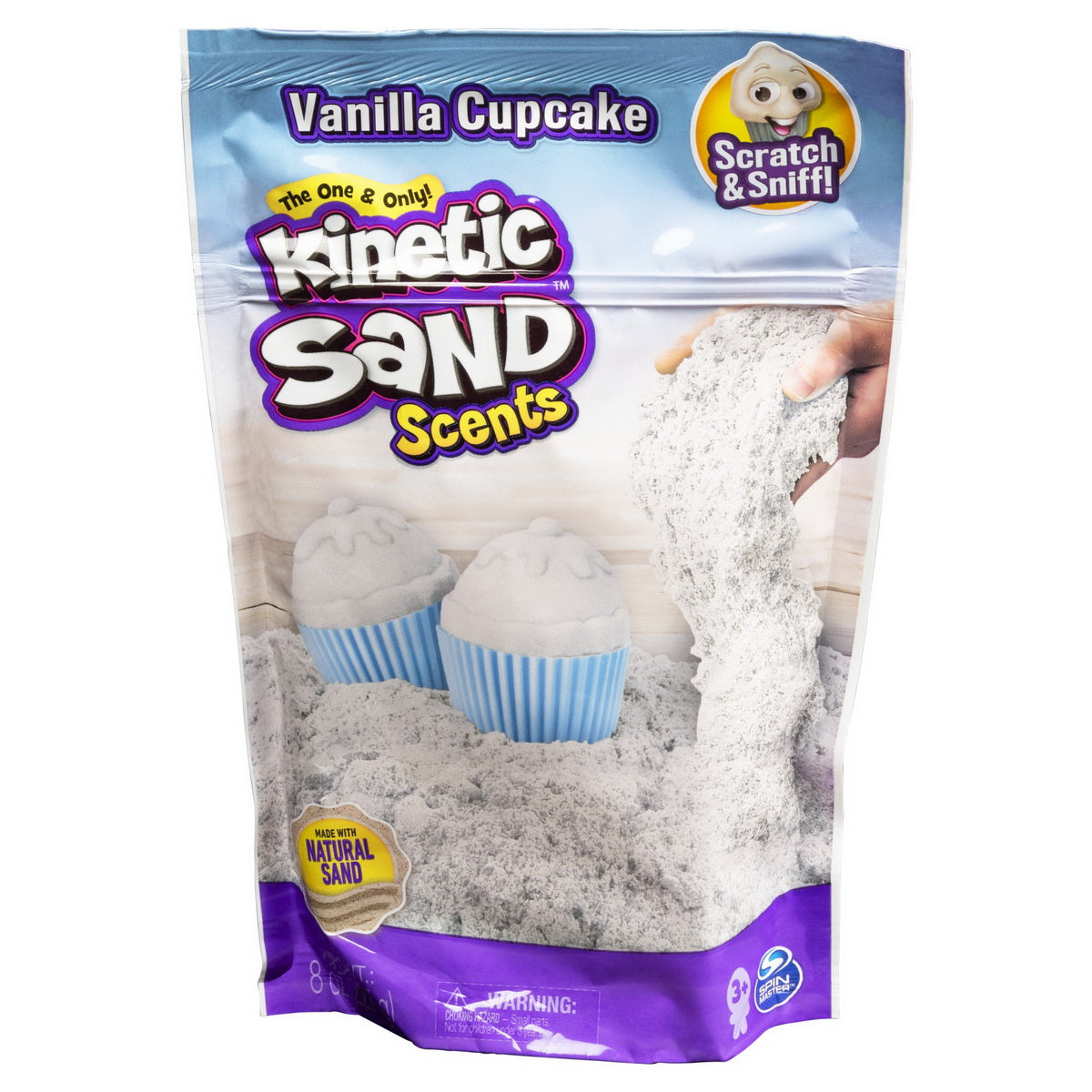 Kinetic sand set parfumat vanilie