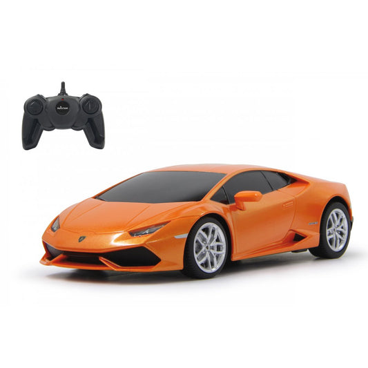 Masina cu telecomanda lamborghini huracán lp610-4 portocaliu cu scara 1 la 24