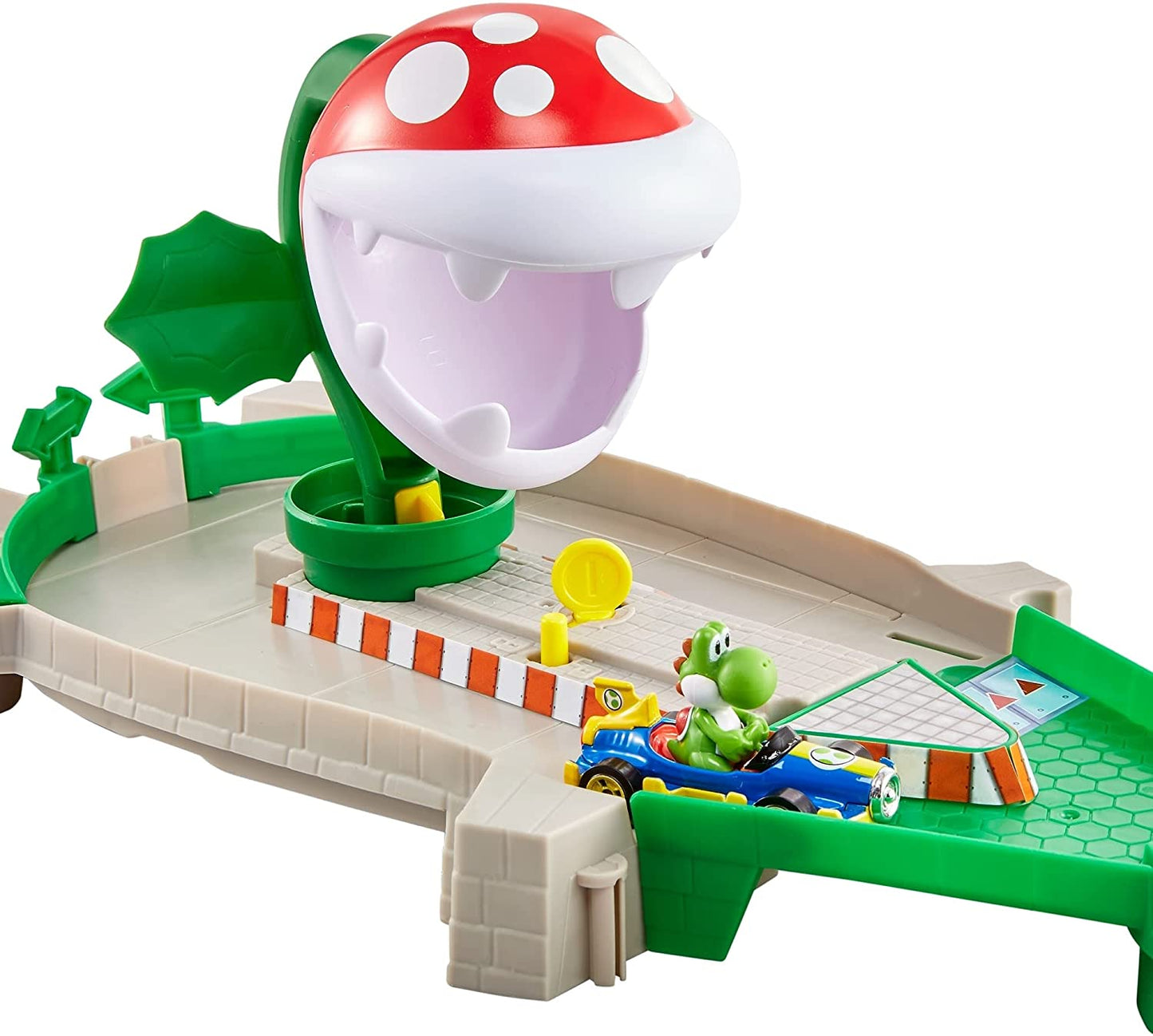 Hot wheels pista mario kart planta piranha