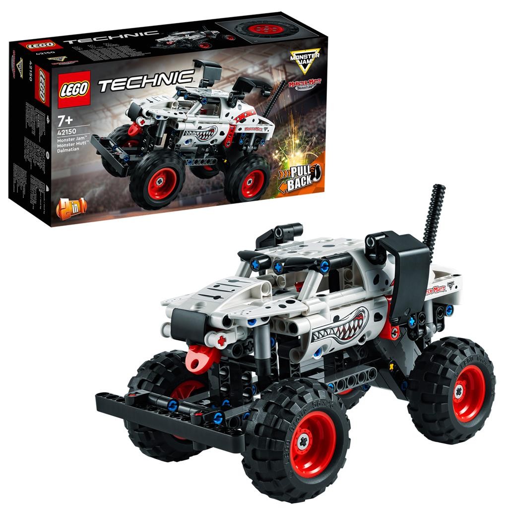 Lego techinic dalmatian monster jam monster mutt 42150