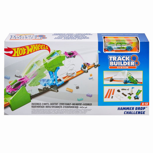 Pista de construit pentru lansare cu masina hot wheels